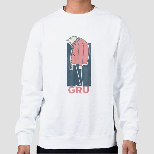 Gru Side Profile Cartoon Hoodie