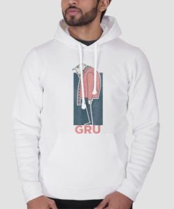 Gru Side Profile Cartoon Hoodie 3 Gru Side Profile Cartoon Hoodie 4