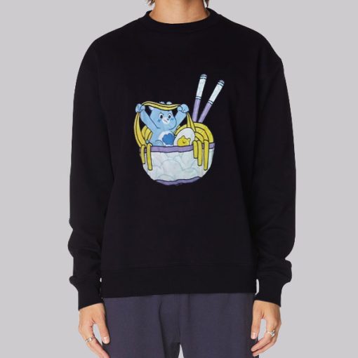 Grumpy Cares Bears Ramen Bowl Hoodie