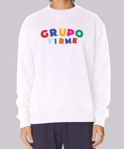 Grupo Firme Merch Colorful Hoodie