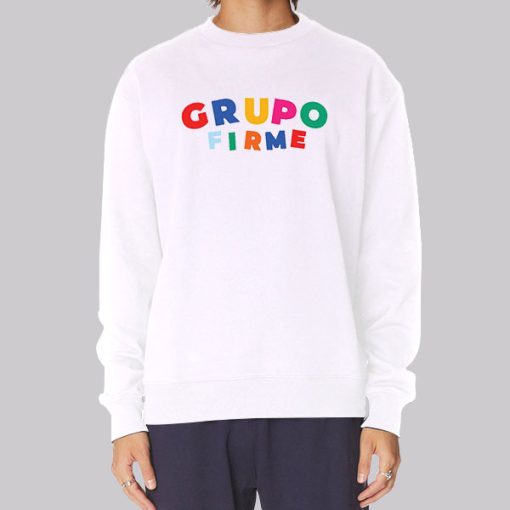 Grupo Firme Merch Colorful Hoodie