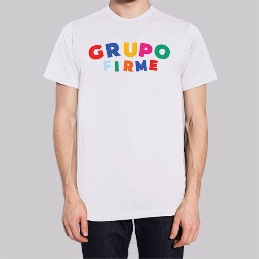 Grupo Firme Merch Colorful Hoodie