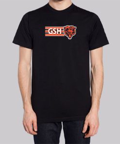 Gsh Chicago Bears Sleeve Hoodie 3