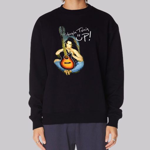 Guitar up Tour Vintage Shania Twain Hoodie