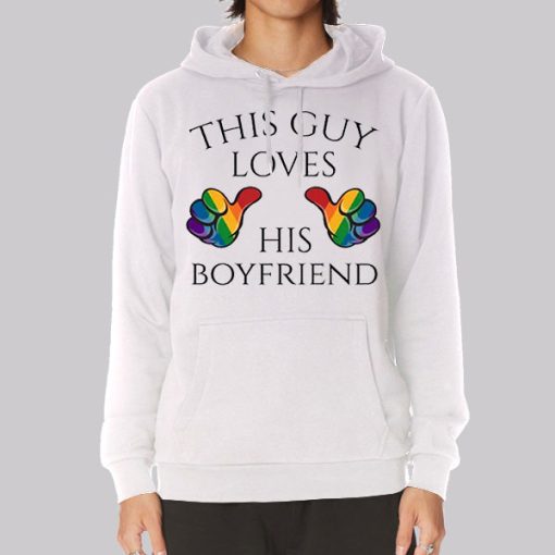 Guy Loves Gay Boyfriend Hoodie