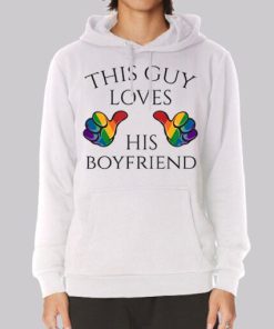 Guy Loves Gay Boyfriend Hoodie 4