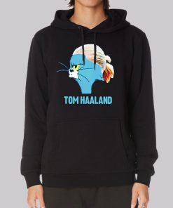 Haaland Tom and Jerry Parody Hoodie Haaland Tom and Jerry Parody Hoodie