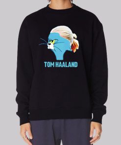 Haaland Tom and Jerry Parody Hoodie