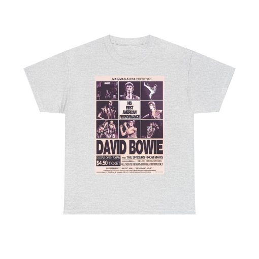 Hall Cleveland David Bowie T-Shirt