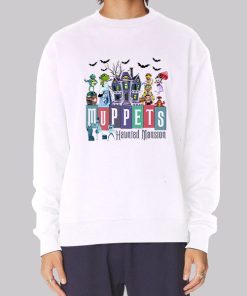 Halloween Ghost Muppets Haunted Mansion Hoodie