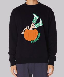 Halloween Howdy Pumpkin Hoodie