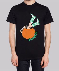 Halloween Howdy Pumpkin Hoodie 3