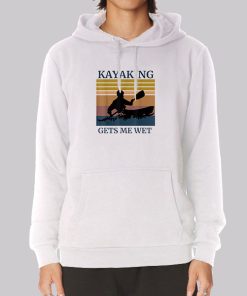Halloween Kayaking Gets Me Wet Hoodie
