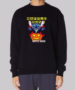 Halloween Moon Shirt Waffle House Hoodie