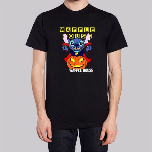 Halloween Moon Shirt Waffle House Hoodie