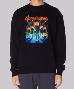 Halloween Pumpkin Ghost Goosebumps Hoodie