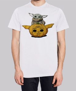 Halloween Star Wars Baby Yoda Pumpkin Hoodie 3
