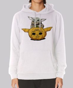 Halloween Star Wars Baby Yoda Pumpkin Hoodie 4