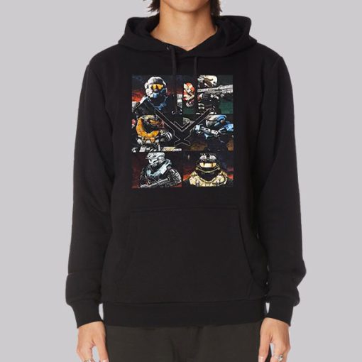 Halo Reach Graphic Halo 2 Hoodie