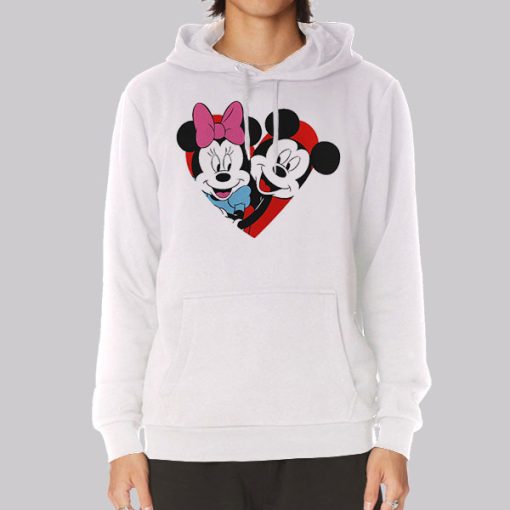 Happily in Love Mickey and Minnie Hoodie