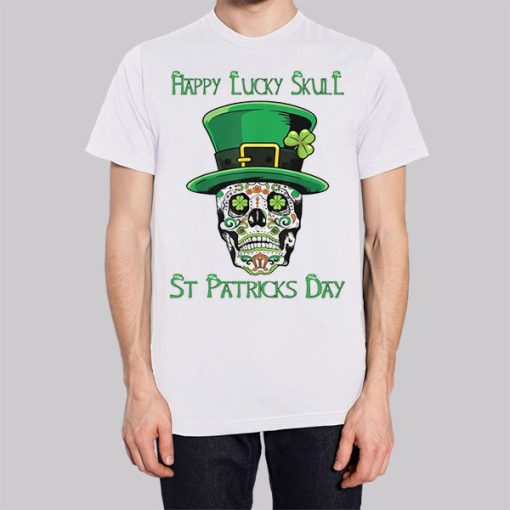 Happy Day St Patrick’s Skull Hoodie