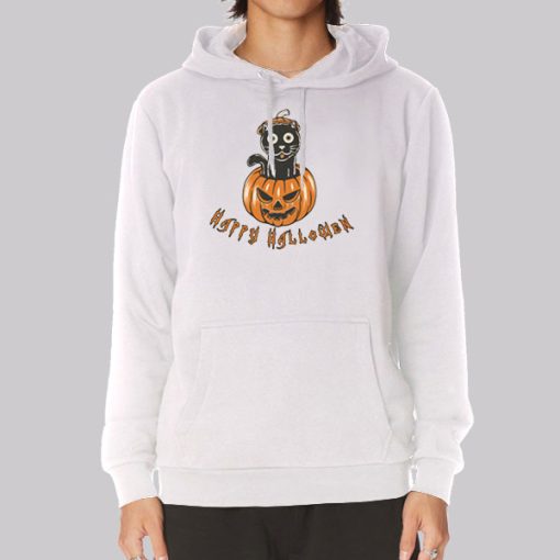 Happy Dog Halloween Hoodie