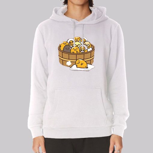 Happy Friends Lazy Gudetama Hoodie