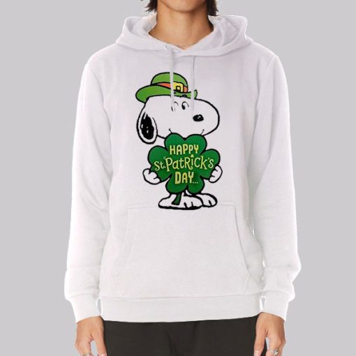 Happy St Patrick’s Day Snoopy Hug Irish Hoodie