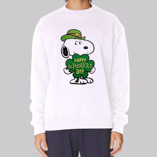 Happy St Patrick’s Day Snoopy Hug Irish Hoodie