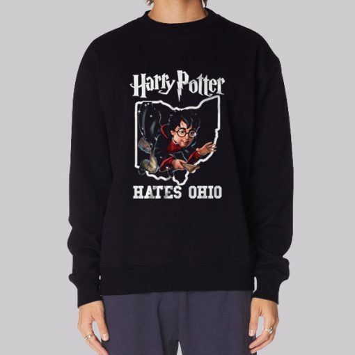 Harry Potter Hates Ohio Vintage Hoodie