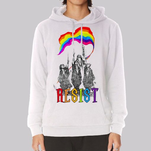 Harry Potter Lgbt Resist Parody Hoodie