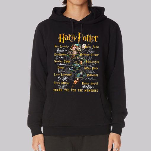 Harry Potter Thank You Memories Hoodie