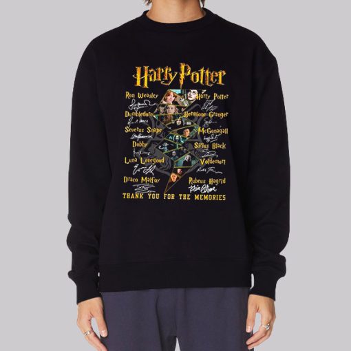 Harry Potter Thank You Memories Hoodie