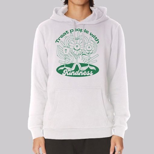 Harry Sunflowers Treat People With Kindness Hoodie