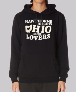 Hawthorne Heights Lovers Ohio Hoodie Hawthorne Heights Lovers Ohio Hoodie