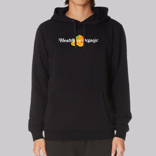 Healthy Orange Midnight Organic Hoodie