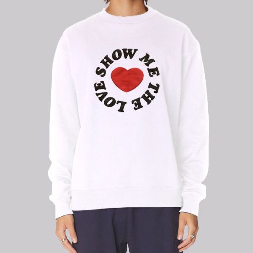 Heart Show Me the Love Hoodie