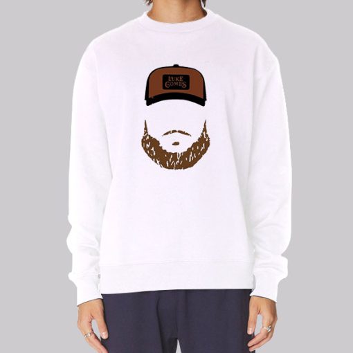 Heather Stone Beard Luke Combs Hoodie