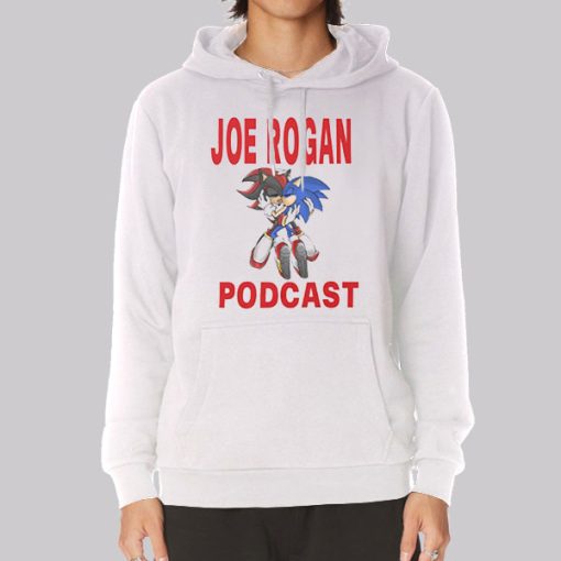 Hedgedog Joe Rogan Podcast Sonic Hoodie