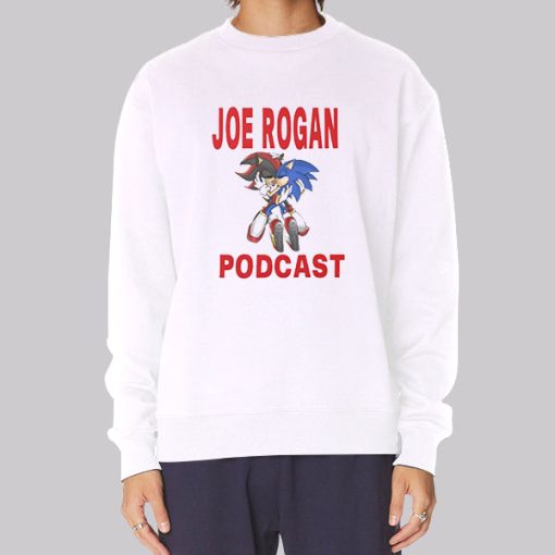 Hedgedog Joe Rogan Podcast Sonic Hoodie