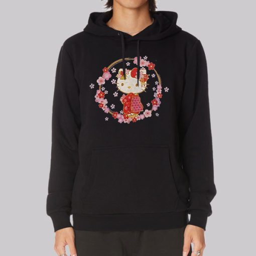 Hello Kitty Kimono Sanrio Hoodie