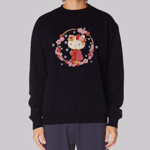 Hello Kitty Kimono Sanrio Hoodie