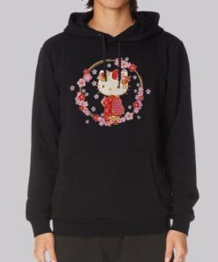 Hello Kitty Kimono Sanrio Hoodie 4