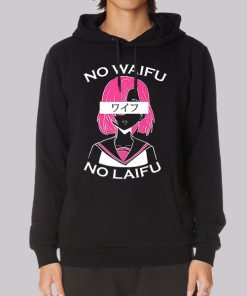 Hentai Merch No Waifu No Laifu Hoodie Hentai Merch No Waifu No Laifu Hoodie