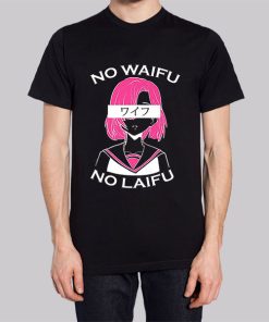 Hentai Merch No Waifu No Laifu Hoodie 3