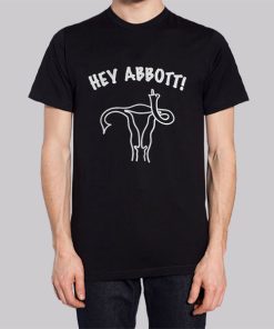 Hey Abbott Uterus Flip off Hoodie 3
