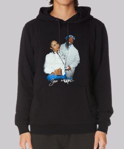 Hip Hop Selena Quintanilla and Tupac Hoodie Hip Hop Selena Quintanilla and Tupac Hoodie