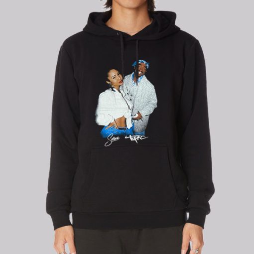 Hip Hop Selena Quintanilla and Tupac Hoodie