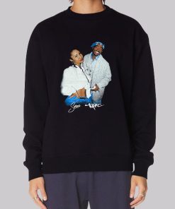 Hip Hop Selena Quintanilla and Tupac Hoodie