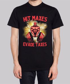 Hit Lift Maxes Evade Taxes Hoodie 3